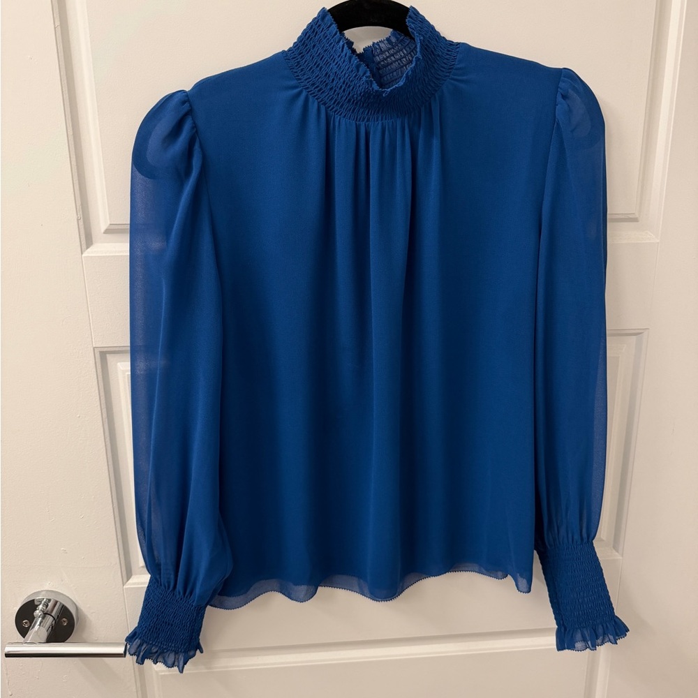 Wilfred Valencia Blouse in Ultramarine Blue